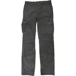 Rogue State Mens Textured Casual Cargo Pants, Grey, NWT